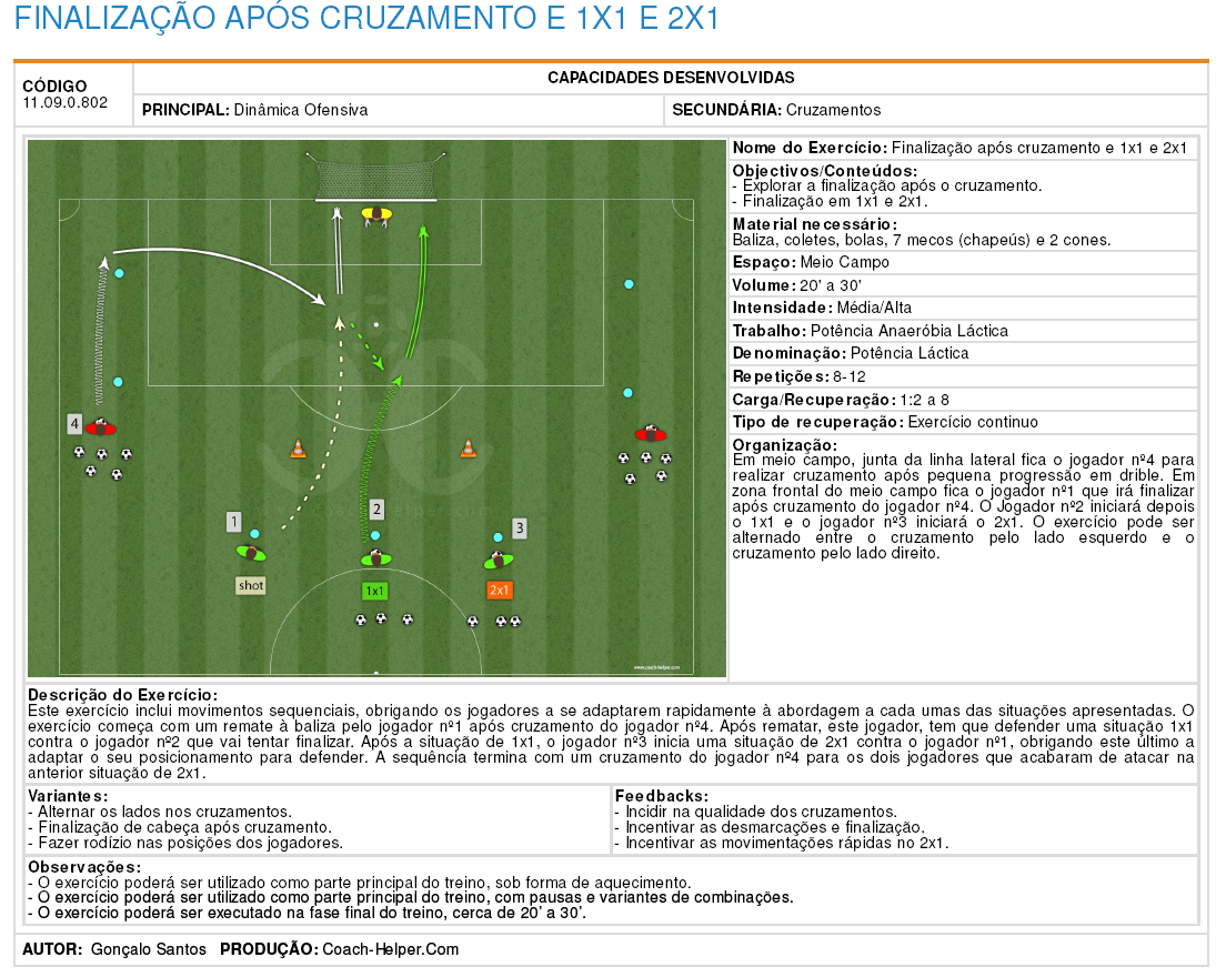 Coleção nº 1 (100 Exercícios - Futebol)