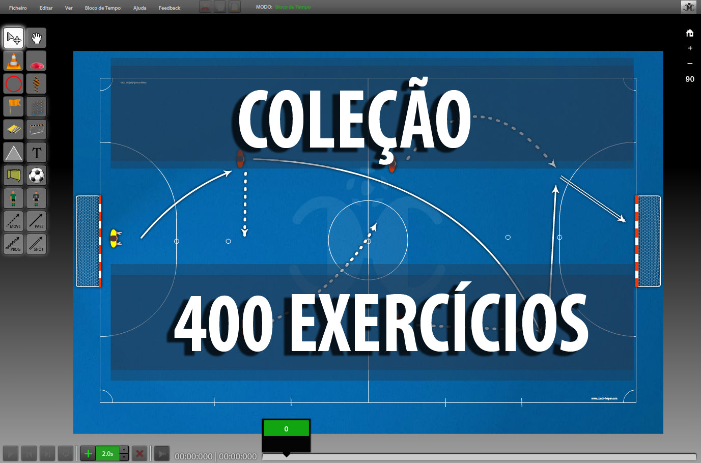 Coleção nº 1  (100 Exercícios - Futsal)